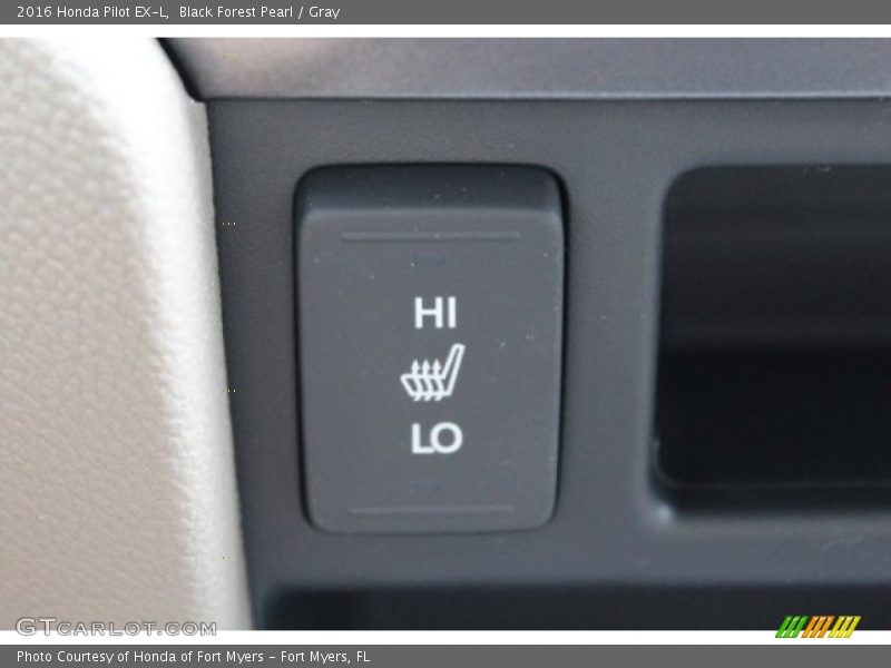 Black Forest Pearl / Gray 2016 Honda Pilot EX-L