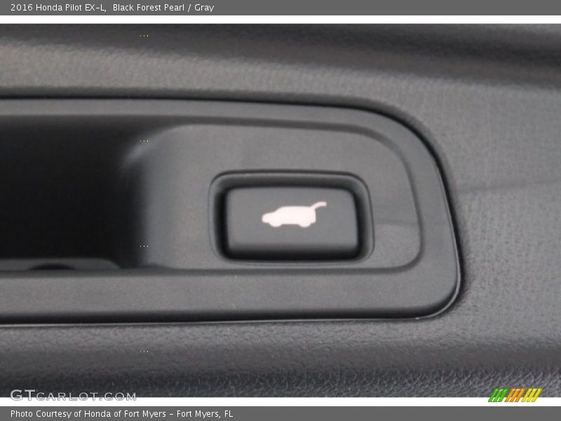 Black Forest Pearl / Gray 2016 Honda Pilot EX-L