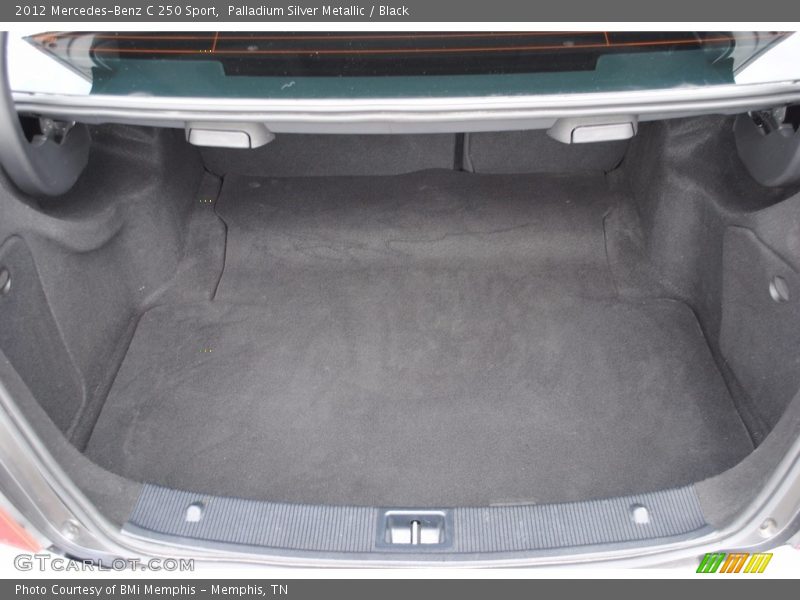 Palladium Silver Metallic / Black 2012 Mercedes-Benz C 250 Sport