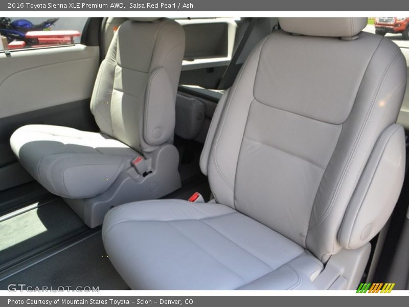 Salsa Red Pearl / Ash 2016 Toyota Sienna XLE Premium AWD