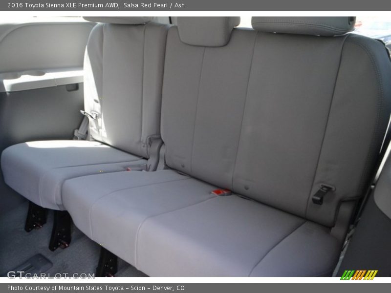 Salsa Red Pearl / Ash 2016 Toyota Sienna XLE Premium AWD