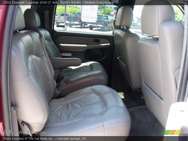 Redfire Metallic / Medium Gray/Neutral 2002 Chevrolet Suburban 1500 LT 4x4