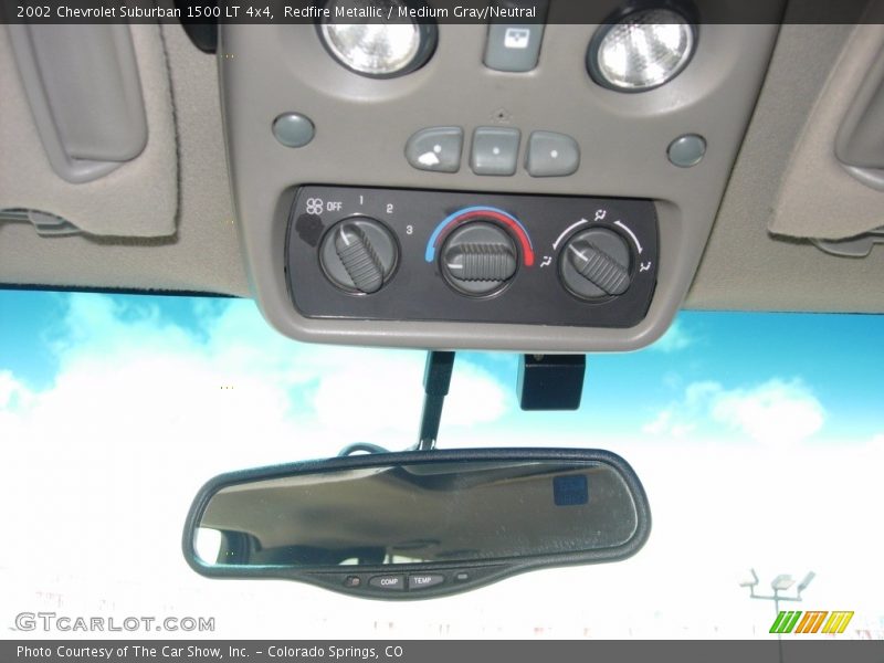 Redfire Metallic / Medium Gray/Neutral 2002 Chevrolet Suburban 1500 LT 4x4
