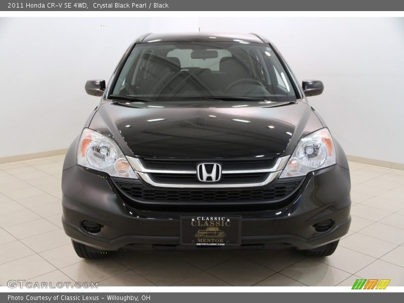 Crystal Black Pearl / Black 2011 Honda CR-V SE 4WD