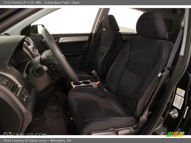 Crystal Black Pearl / Black 2011 Honda CR-V SE 4WD