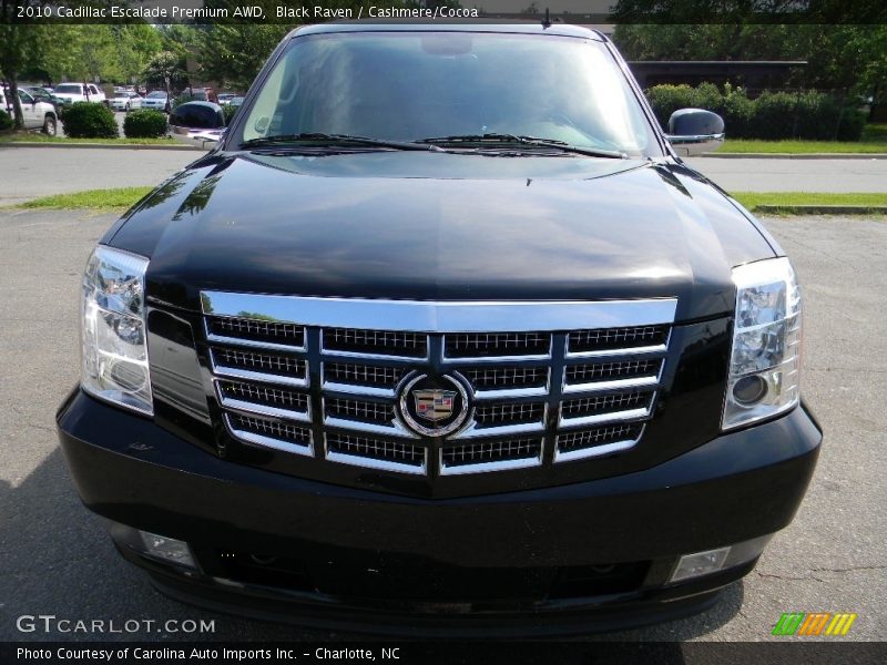 Black Raven / Cashmere/Cocoa 2010 Cadillac Escalade Premium AWD