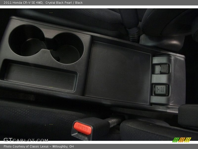 Crystal Black Pearl / Black 2011 Honda CR-V SE 4WD