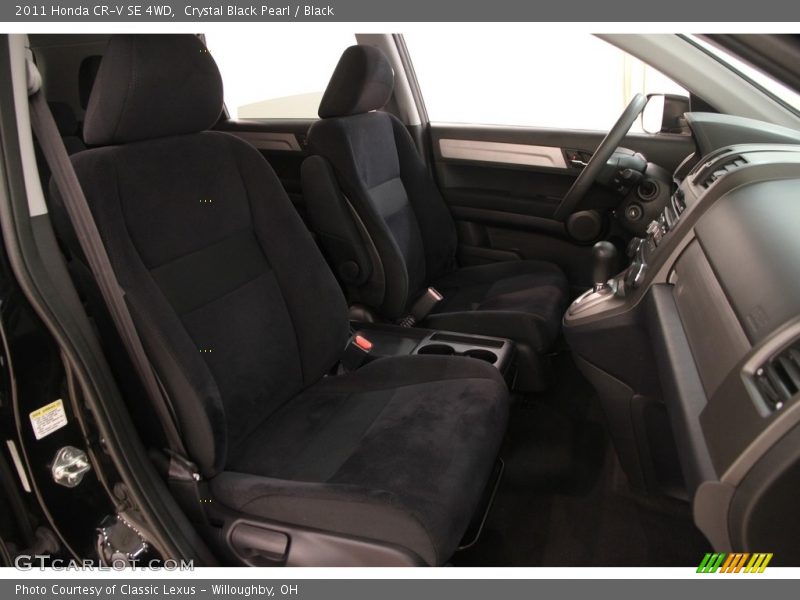 Crystal Black Pearl / Black 2011 Honda CR-V SE 4WD