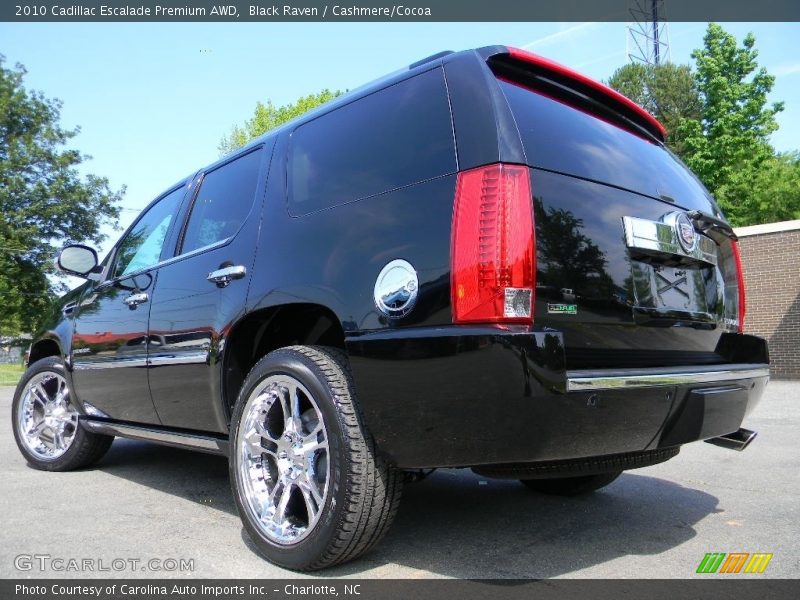 Black Raven / Cashmere/Cocoa 2010 Cadillac Escalade Premium AWD