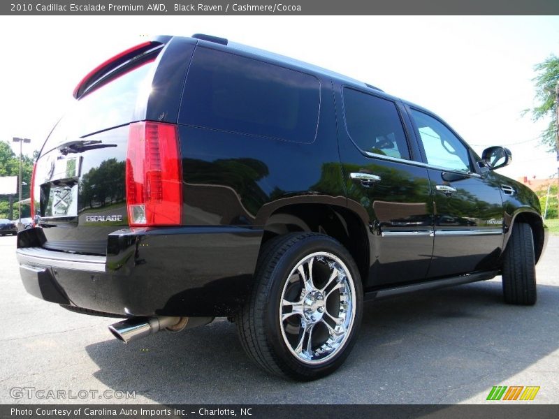 Black Raven / Cashmere/Cocoa 2010 Cadillac Escalade Premium AWD
