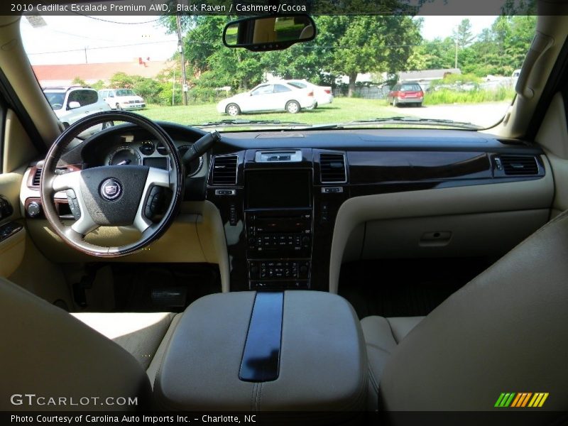 Black Raven / Cashmere/Cocoa 2010 Cadillac Escalade Premium AWD