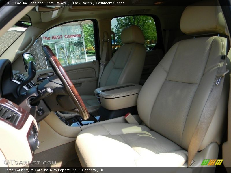 Black Raven / Cashmere/Cocoa 2010 Cadillac Escalade Premium AWD