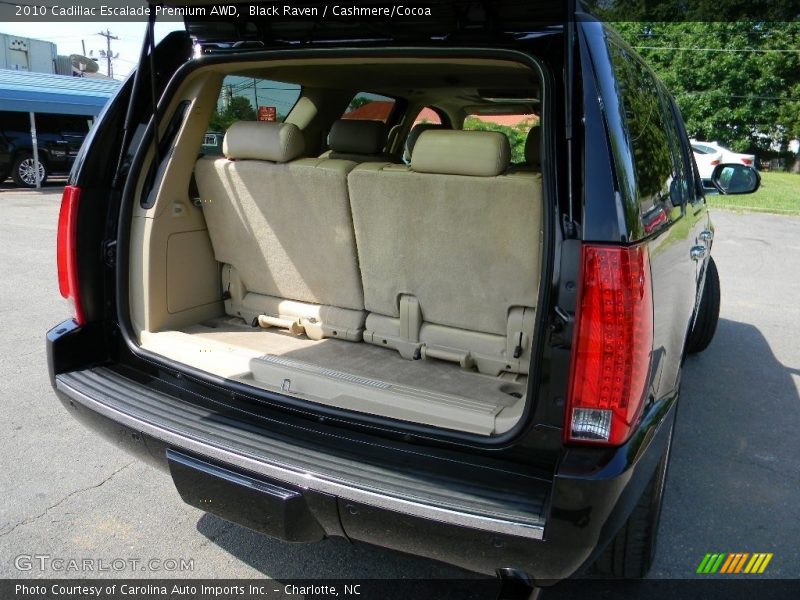 Black Raven / Cashmere/Cocoa 2010 Cadillac Escalade Premium AWD