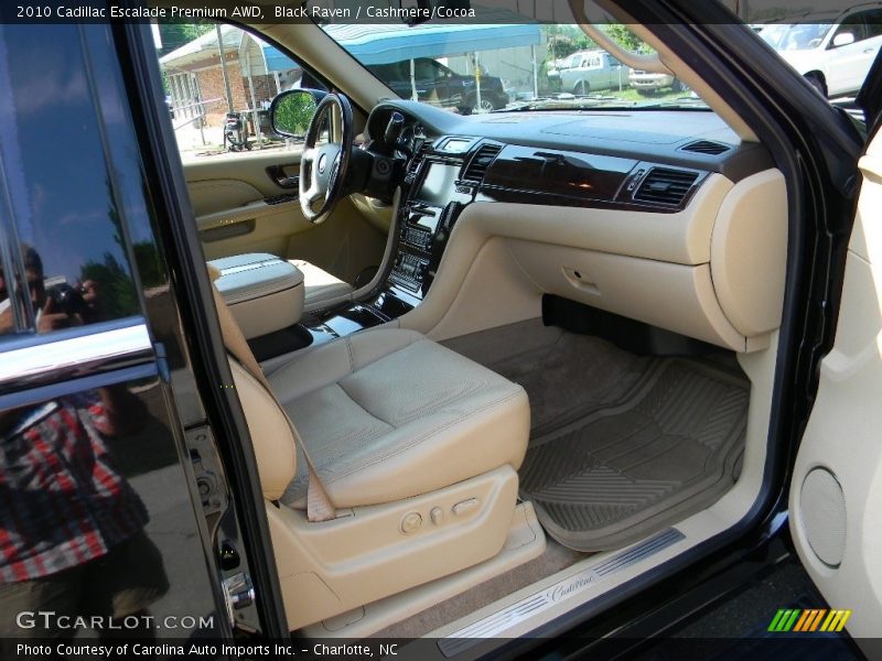 Black Raven / Cashmere/Cocoa 2010 Cadillac Escalade Premium AWD