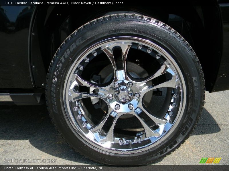 Black Raven / Cashmere/Cocoa 2010 Cadillac Escalade Premium AWD