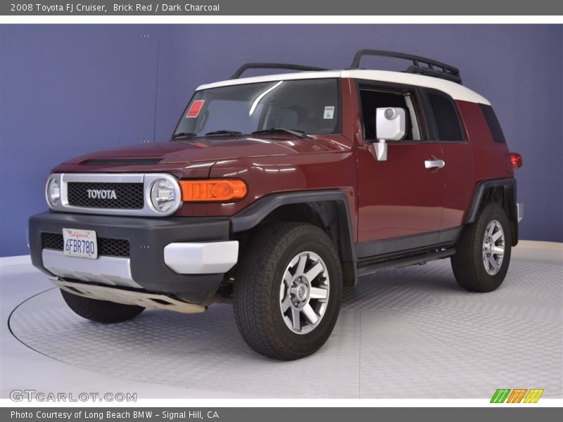 Brick Red / Dark Charcoal 2008 Toyota FJ Cruiser