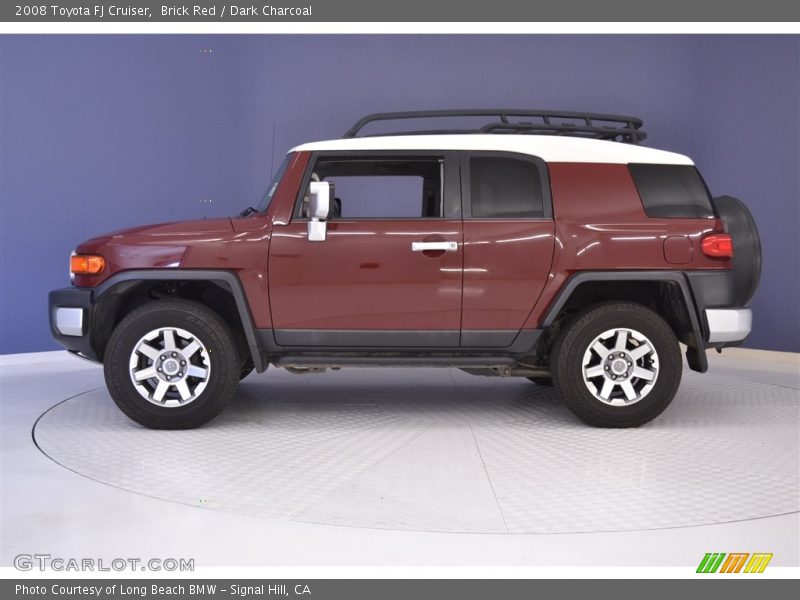 Brick Red / Dark Charcoal 2008 Toyota FJ Cruiser