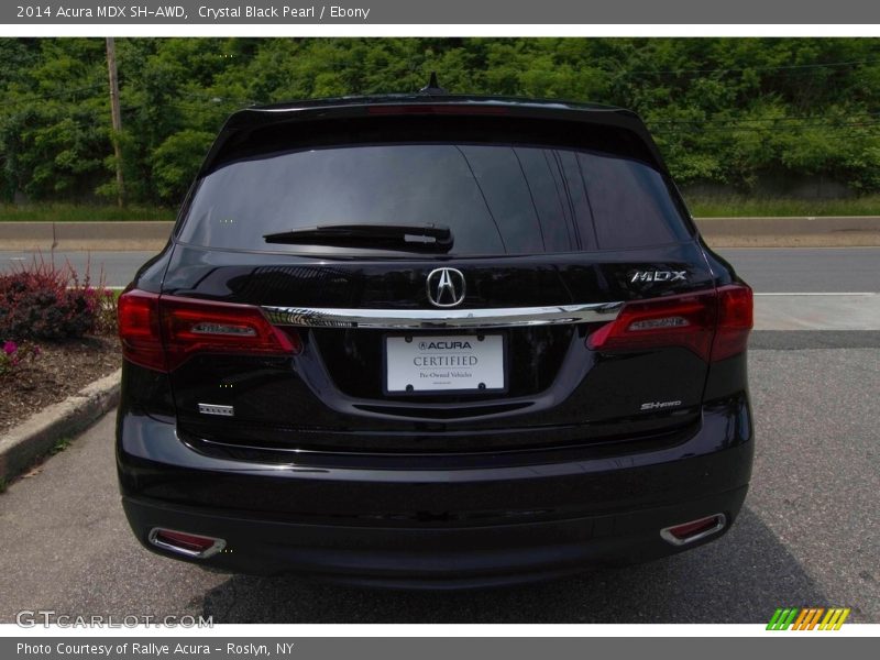 Crystal Black Pearl / Ebony 2014 Acura MDX SH-AWD