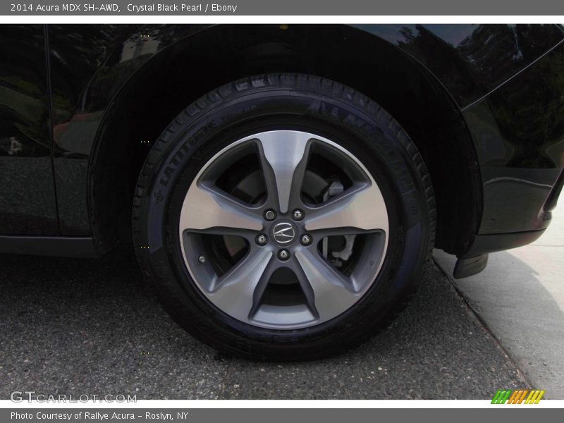 Crystal Black Pearl / Ebony 2014 Acura MDX SH-AWD