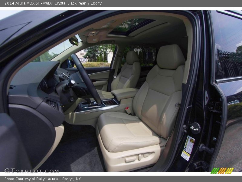 Crystal Black Pearl / Ebony 2014 Acura MDX SH-AWD