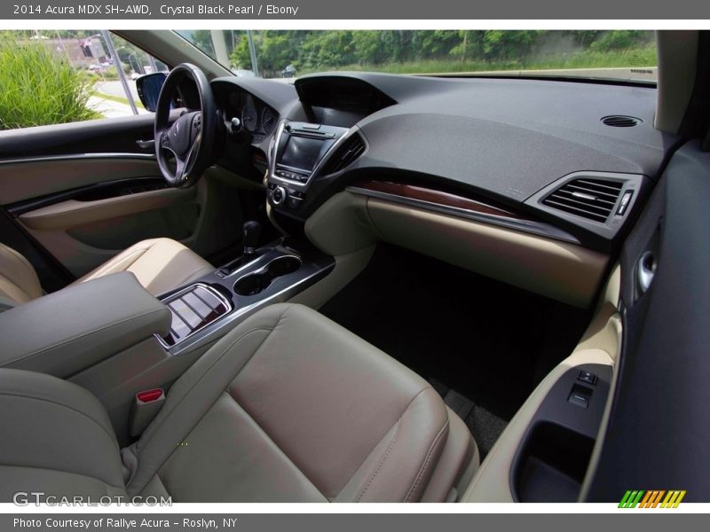Crystal Black Pearl / Ebony 2014 Acura MDX SH-AWD