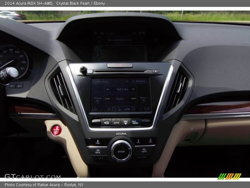 Crystal Black Pearl / Ebony 2014 Acura MDX SH-AWD