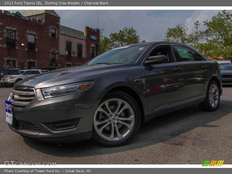 Sterling Gray Metallic / Charcoal Black 2013 Ford Taurus SEL