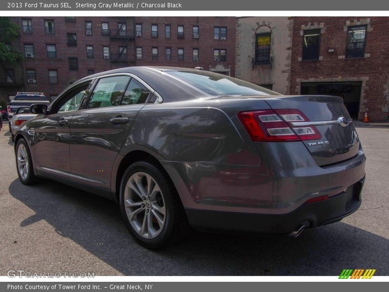 Sterling Gray Metallic / Charcoal Black 2013 Ford Taurus SEL