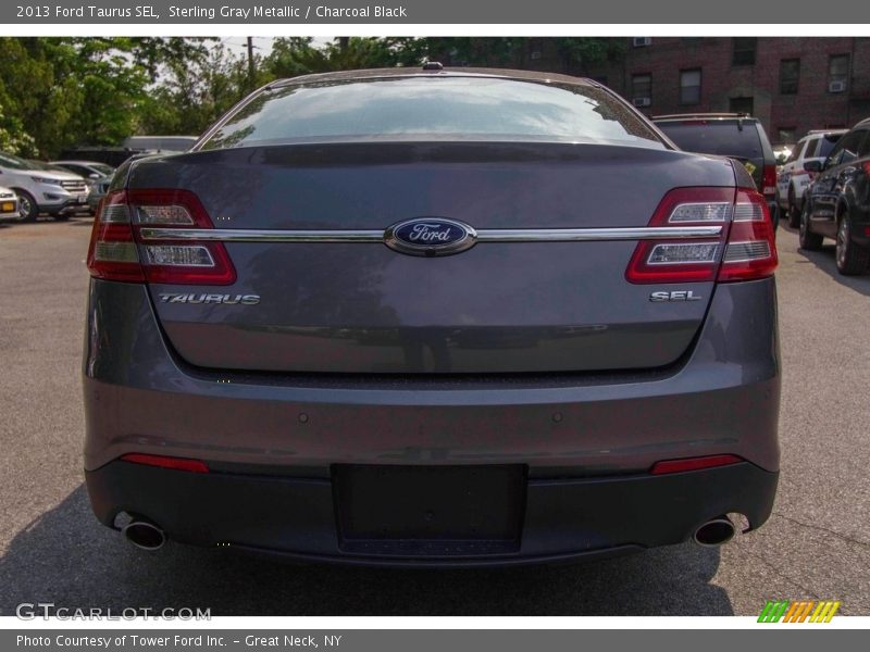 Sterling Gray Metallic / Charcoal Black 2013 Ford Taurus SEL