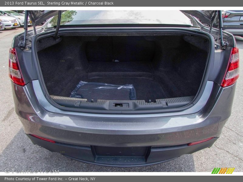Sterling Gray Metallic / Charcoal Black 2013 Ford Taurus SEL