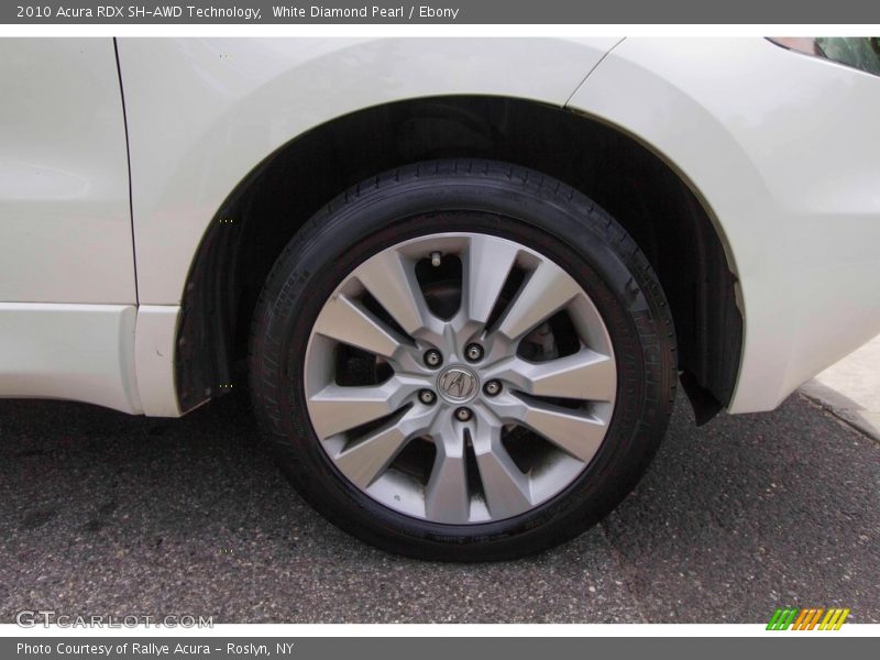White Diamond Pearl / Ebony 2010 Acura RDX SH-AWD Technology