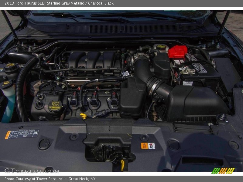 Sterling Gray Metallic / Charcoal Black 2013 Ford Taurus SEL