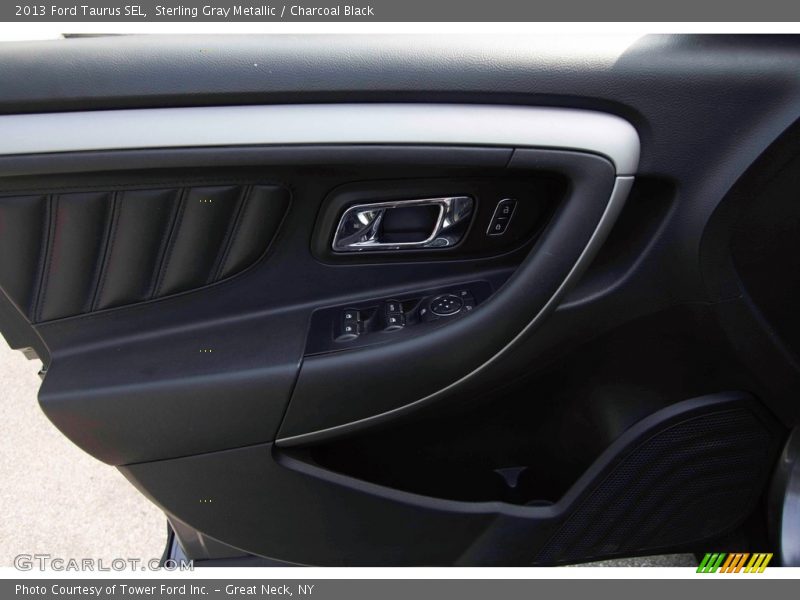 Sterling Gray Metallic / Charcoal Black 2013 Ford Taurus SEL