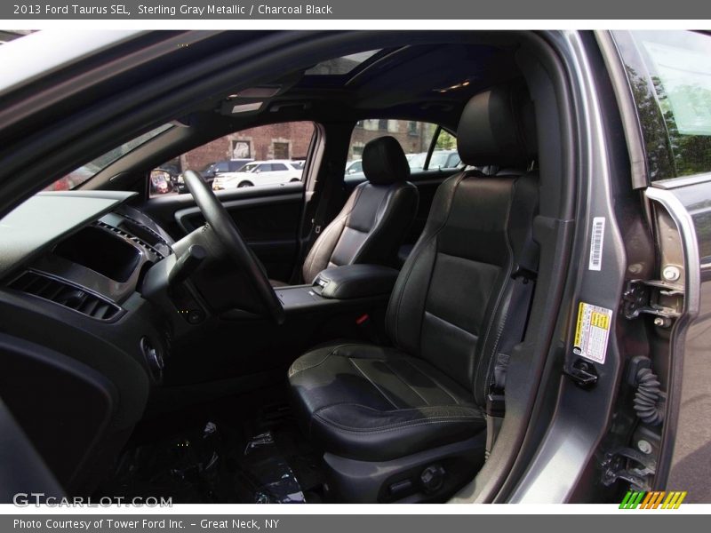Sterling Gray Metallic / Charcoal Black 2013 Ford Taurus SEL