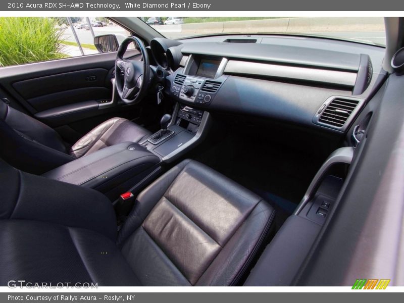 White Diamond Pearl / Ebony 2010 Acura RDX SH-AWD Technology
