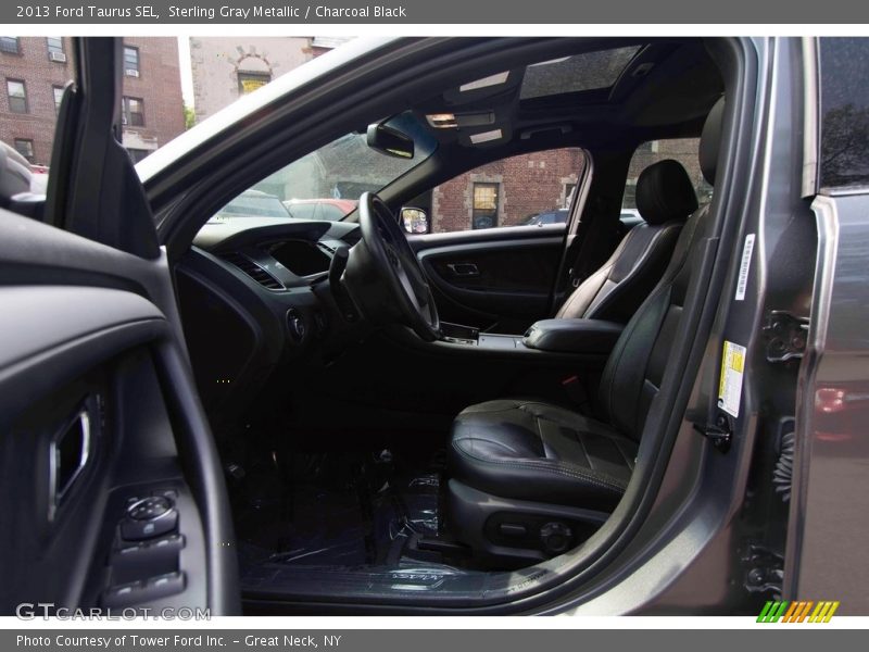 Sterling Gray Metallic / Charcoal Black 2013 Ford Taurus SEL