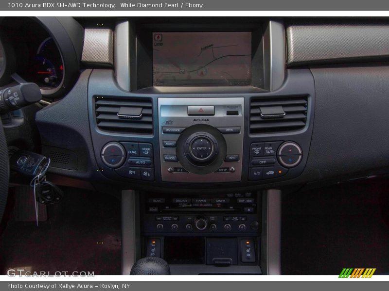 White Diamond Pearl / Ebony 2010 Acura RDX SH-AWD Technology