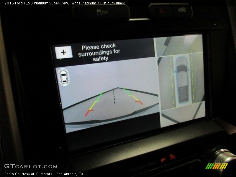 White Platinum / Platinum Black 2016 Ford F150 Platinum SuperCrew