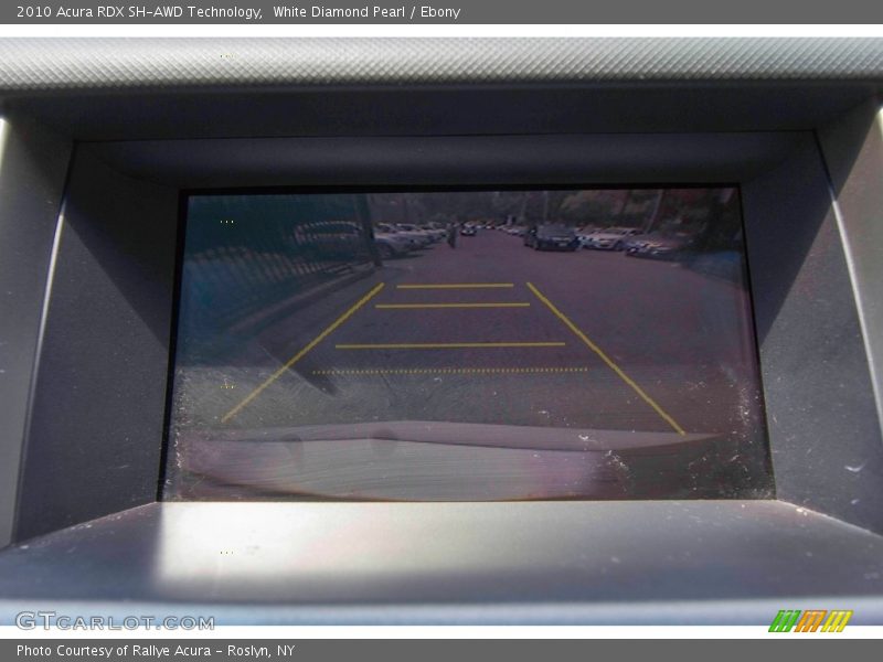 White Diamond Pearl / Ebony 2010 Acura RDX SH-AWD Technology