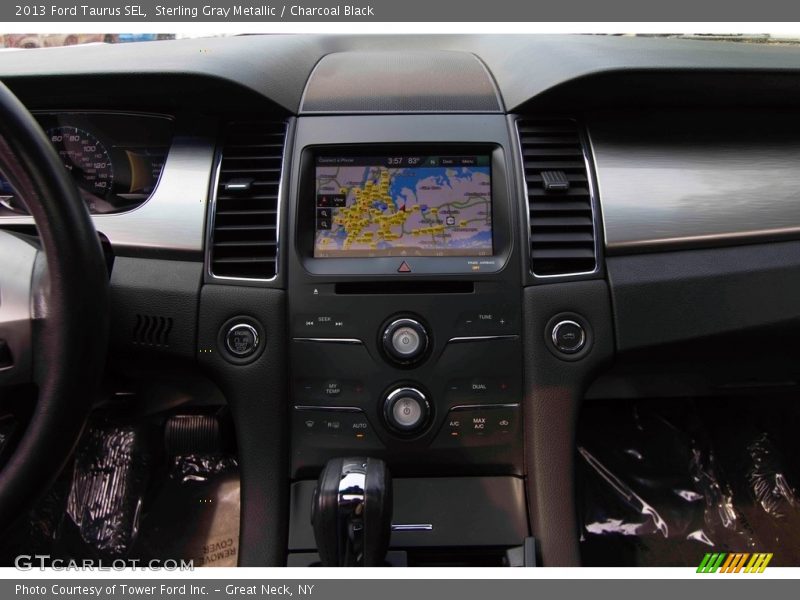 Sterling Gray Metallic / Charcoal Black 2013 Ford Taurus SEL