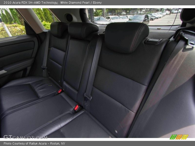 White Diamond Pearl / Ebony 2010 Acura RDX SH-AWD Technology