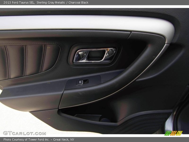 Sterling Gray Metallic / Charcoal Black 2013 Ford Taurus SEL