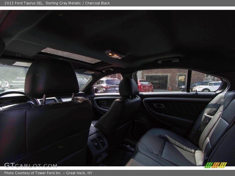 Sterling Gray Metallic / Charcoal Black 2013 Ford Taurus SEL