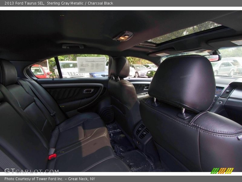 Sterling Gray Metallic / Charcoal Black 2013 Ford Taurus SEL