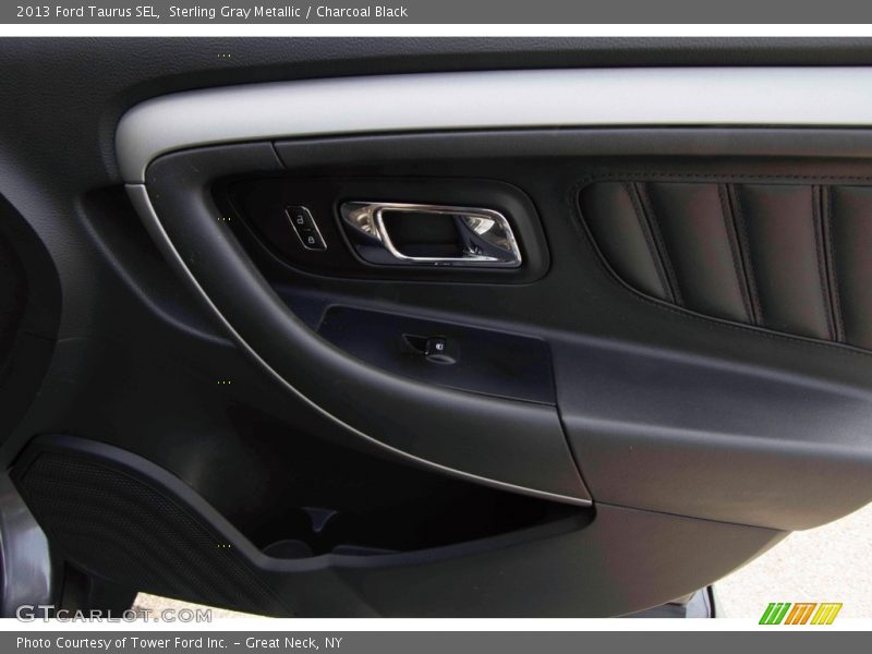Sterling Gray Metallic / Charcoal Black 2013 Ford Taurus SEL
