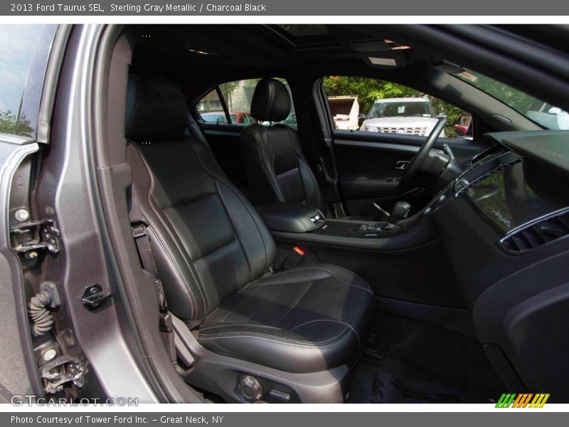 Sterling Gray Metallic / Charcoal Black 2013 Ford Taurus SEL