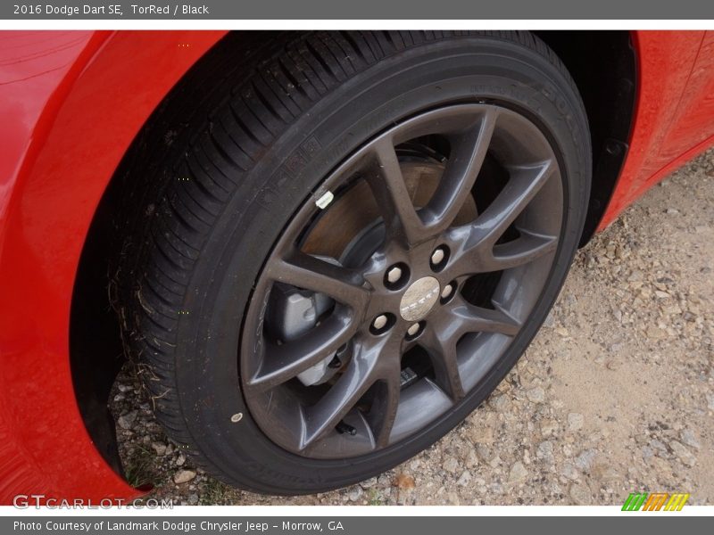 TorRed / Black 2016 Dodge Dart SE
