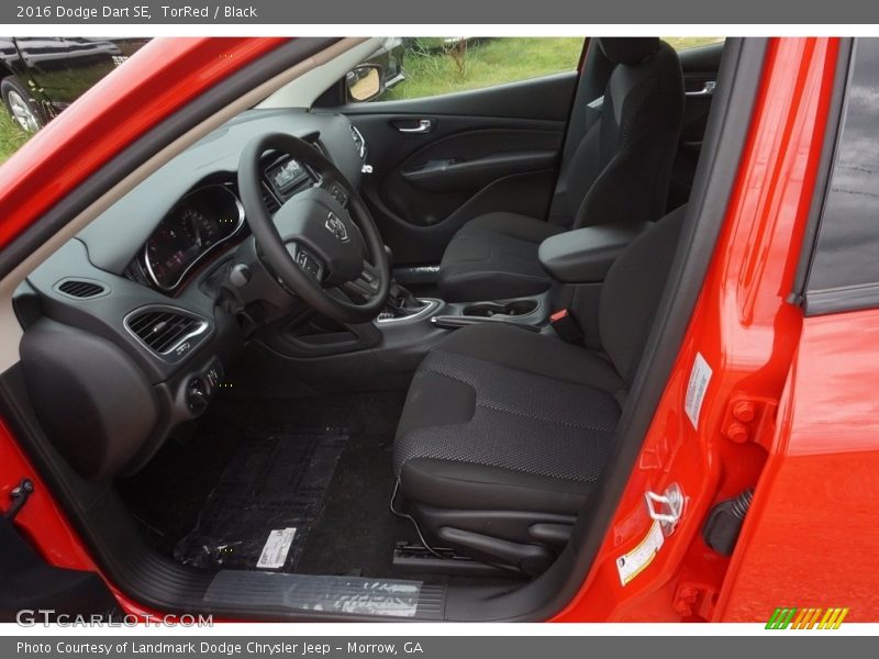 TorRed / Black 2016 Dodge Dart SE