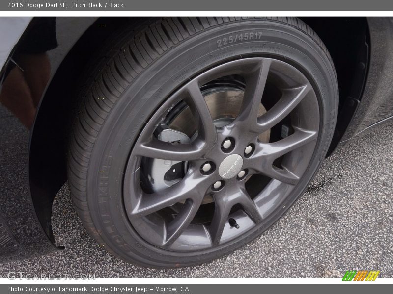 Pitch Black / Black 2016 Dodge Dart SE