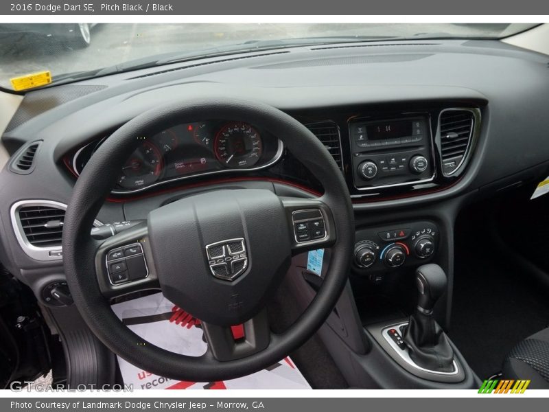 Pitch Black / Black 2016 Dodge Dart SE